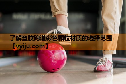 了解塑胶跑道彩色颗粒材质的选择范围